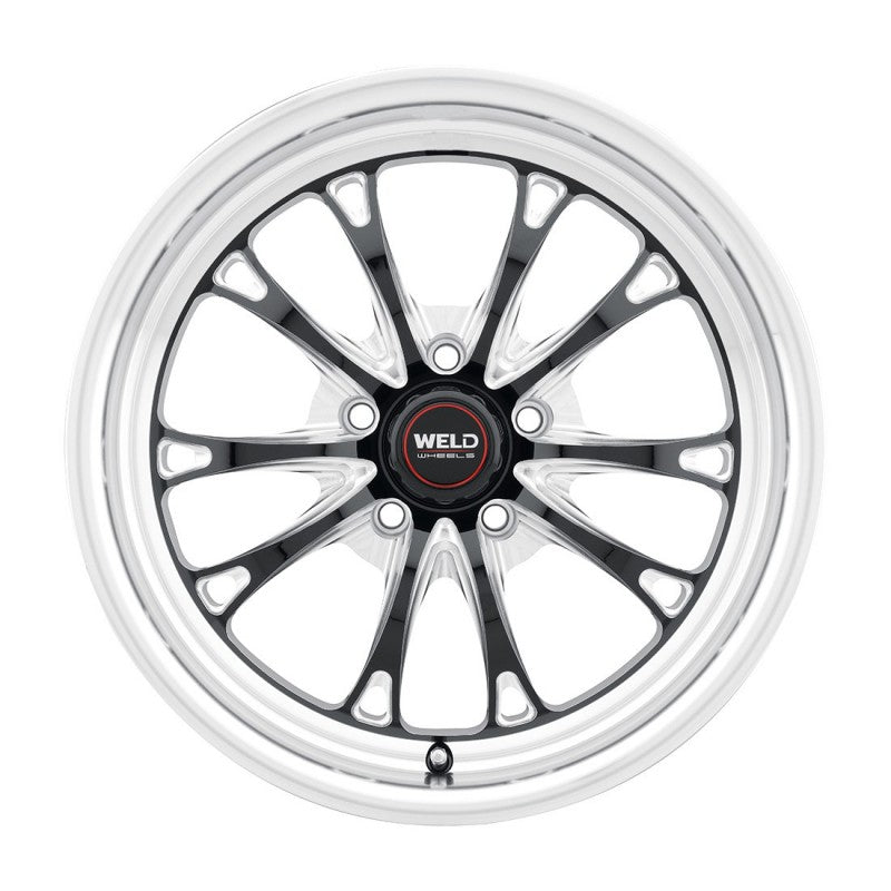 Weld Belmont Drag Street Performance Wheel - 17x10 / 5x112 / +40mm Offset - Gloss Black Milled DIA-DSG Performance-USA