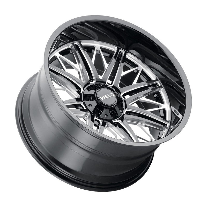Weld Cascade Off-Road Wheel - 22x10 / 5x114.3 / 5x127 / -18mm Offset - Gloss Black Milled-DSG Performance-USA