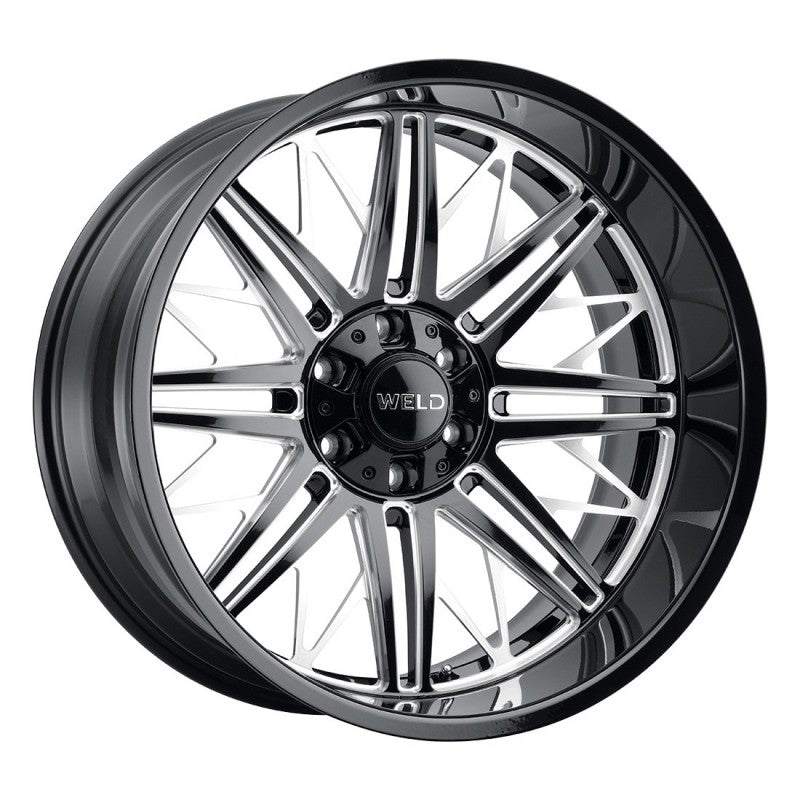 Weld Cascade Off-Road Wheel - 22x10 / 5x114.3 / 5x127 / -18mm Offset - Gloss Black Milled-DSG Performance-USA