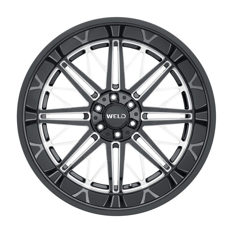 Weld Cascade Off-Road Wheel - 22x10 / 8x165.1 / -18mm Offset - Gloss Black Milled-DSG Performance-USA