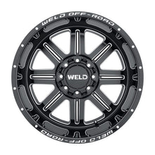 Load image into Gallery viewer, Weld Chasm Off-Road Wheel - 20x10 / 5x127 / 5x139.7 / +13mm Offset - Gloss Black Milled-DSG Performance-USA