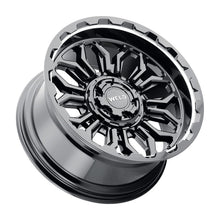 Load image into Gallery viewer, Weld Flare Off-Road Wheel - 20x9 / 6x114.3 / 6x120 / +20mm Offset - Gloss Black Milled-DSG Performance-USA
