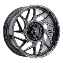 Load image into Gallery viewer, Weld Fulcrum Off-Road Wheel - 20x10 / 5x139.7 / 5x150 / +13mm Offset - Gloss Black Milled-DSG Performance-USA