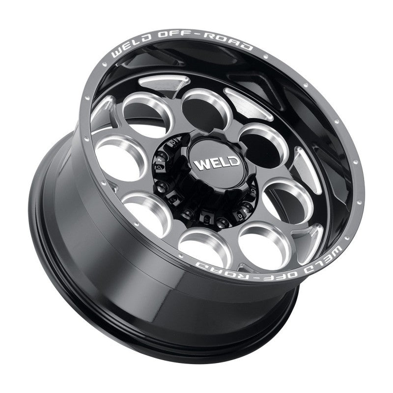 Weld Redondo Off-Road Wheel - 20x10 / 5x114.3 / 5x127 / -18mm Offset - Gloss Black Milled-DSG Performance-USA