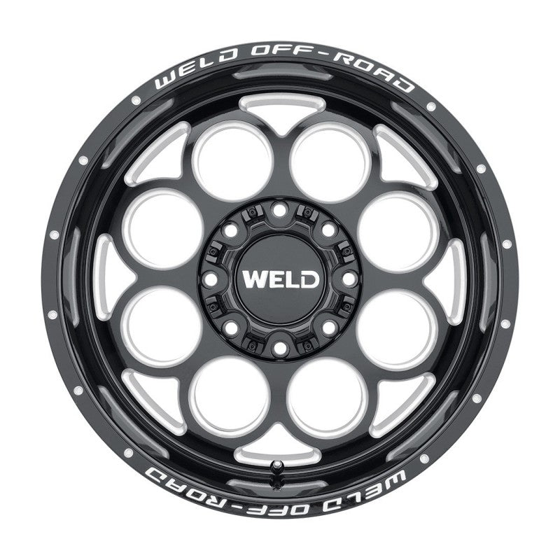 Weld Redondo Off-Road Wheel - 20x10 / 8x180 / -18mm Offset - Gloss Black Milled-DSG Performance-USA