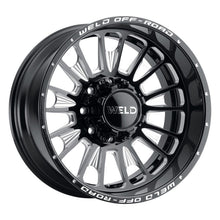 Load image into Gallery viewer, Weld Scorch Dually Off-Road Wheel - 20x8.25 / 8x165.1 / +108mm Offset - Gloss Black Milled-DSG Performance-USA