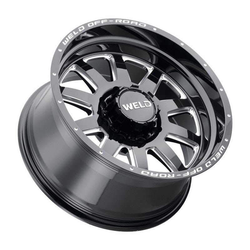 Weld Stealth Off-Road Wheel - 18x9 / 5x139.7 / 5x150 / 0mm Offset - Gloss Black Milled-DSG Performance-USA