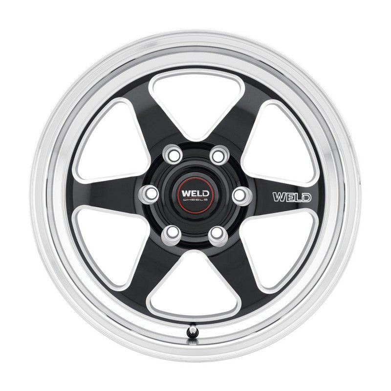 Weld Ventura Six Street Performance Wheel - 20x9.5 / 6x139.7 / +28mm Offset - Gloss Black Milled DIA-DSG Performance-USA