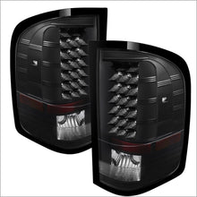 Load image into Gallery viewer, Xtune Chevy Silverado 07-13 LED Tail Lights Black ALT-JH-CS07-LED-BK-DSG Performance-USA