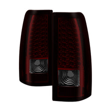 Load image into Gallery viewer, Xtune Chevy Silverado 1500/2500/3500 99-02 LED Tail Lights Red Smoke ALT-ON-CS99-LED-RS-DSG Performance-USA
