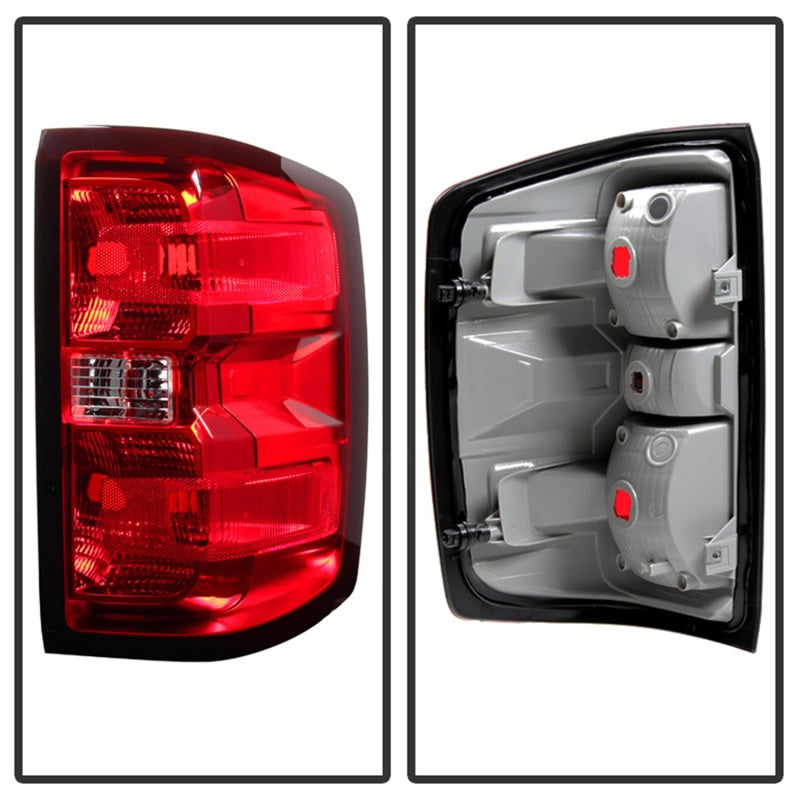 Xtune Chevy Silverado 2014-2016 Passenger Side Tail Lights - OEM Right ALT-JH-CS14-OE-R-DSG Performance-USA
