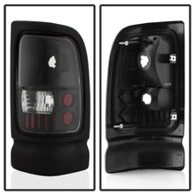 Load image into Gallery viewer, Xtune Dodge Ram 1500/2500/3500 94-01 Euro Style Tail Lights Black ALT-ON-DRAM94-BK-DSG Performance-USA
