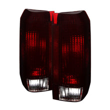 Load image into Gallery viewer, Xtune Ford Bronco F150 F250 F350 F450 92-96 OE Style Tail Lights Red Smoked ALT-JH-FB92-OE-RSM-DSG Performance-USA