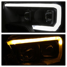 Load image into Gallery viewer, xTune Toyota Tacoma 16-18 DRL Light Bar Projector Headlights - Black PRO-JH-TTA16-LBDRL-BK-DSG Performance-USA