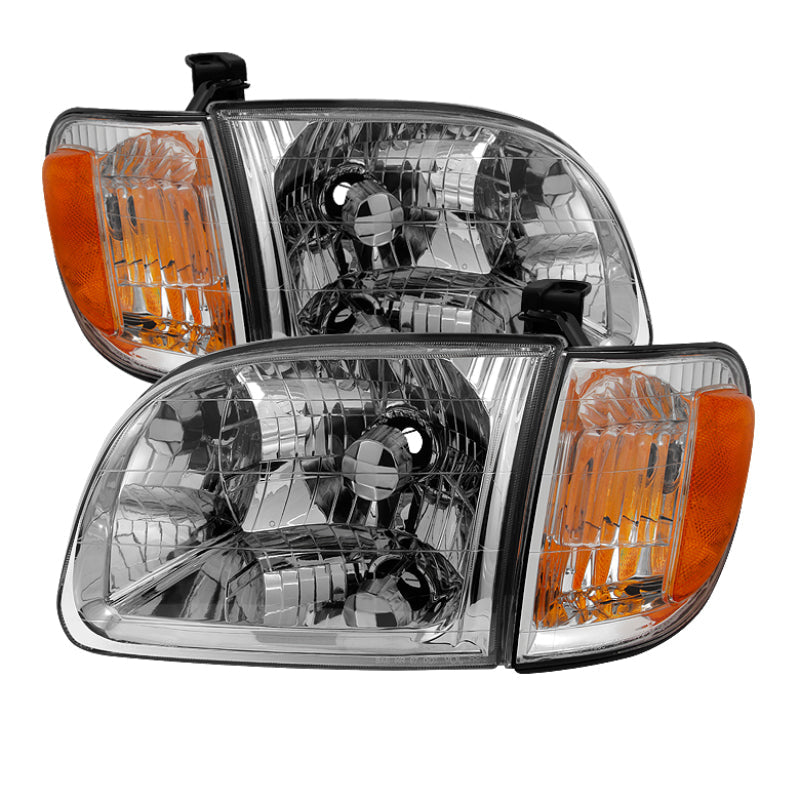 Xtune Toyota Tundra Regular/Access 00-04 OEM Style Headlights & Corner Lights HD-JH-TTUN00-AM-C-DSG Performance-USA